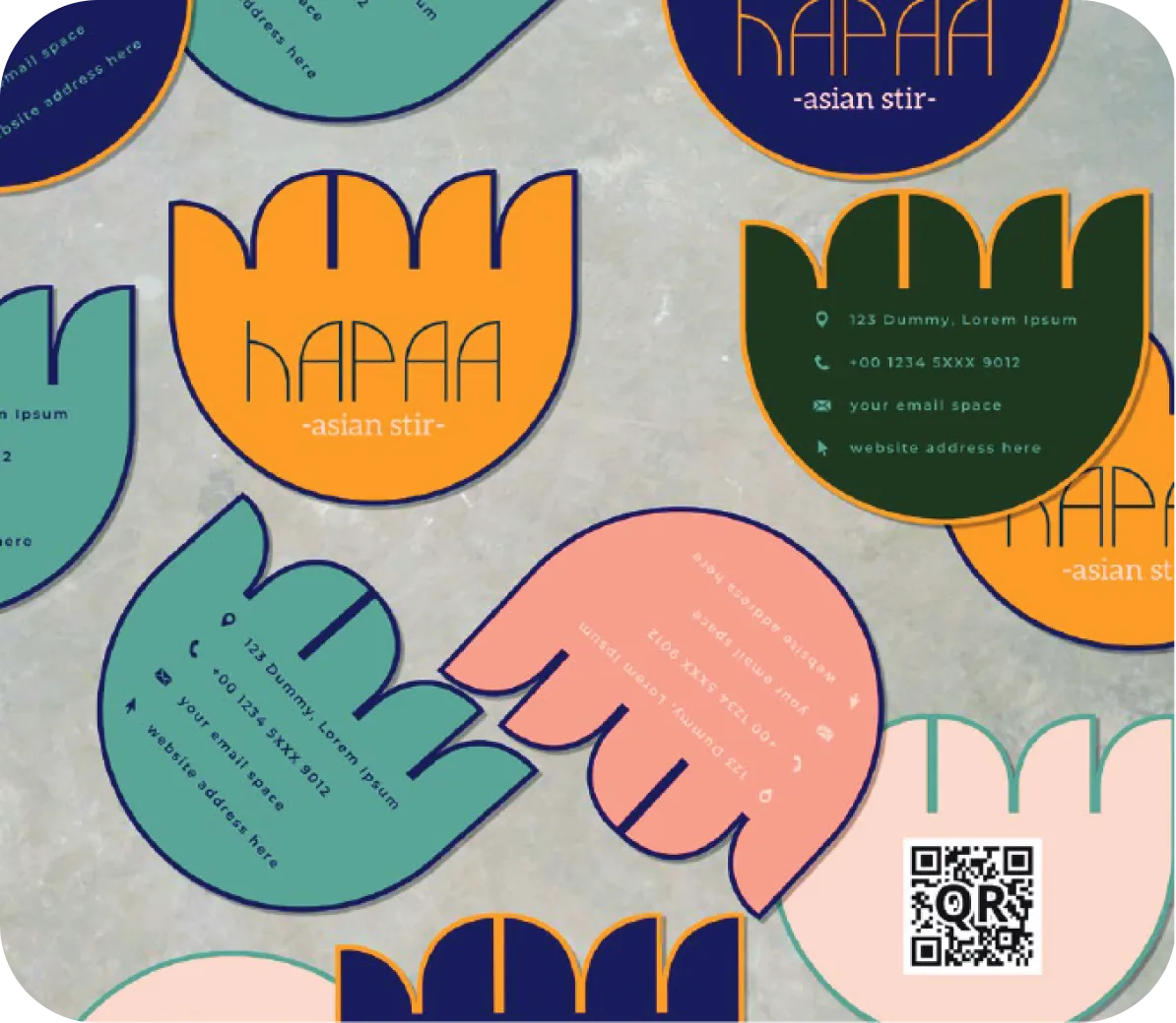 Hapaa brand illustration artwork