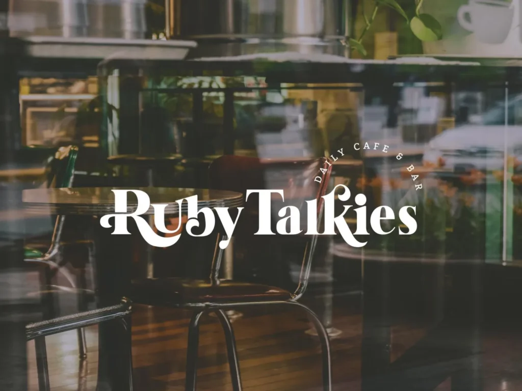 Ruby Talkies brand identity