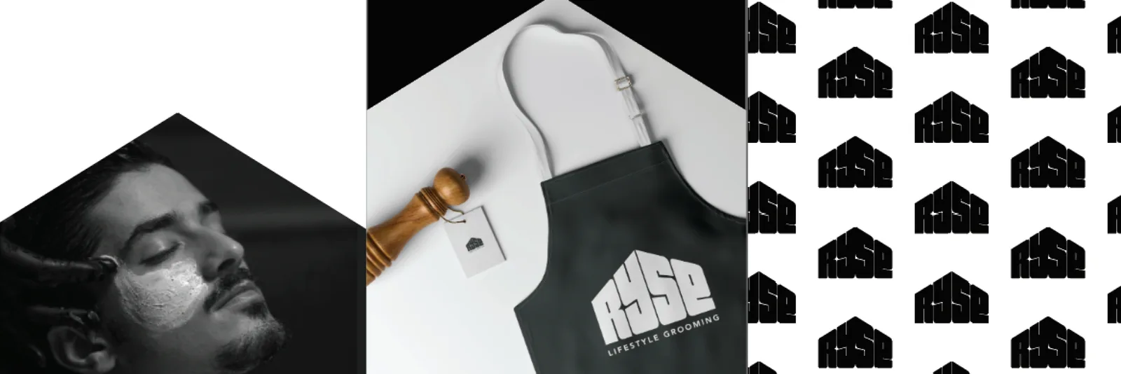 RYSE branded apparel and merchandise mockups